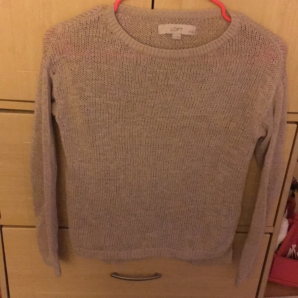 Tan loft sweater